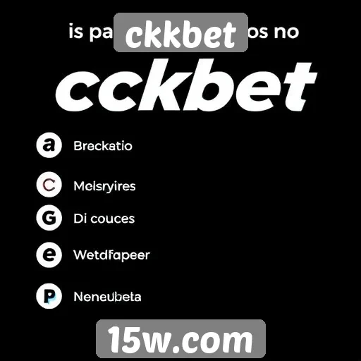 Métodos de pagamento aceitos no ckkbet